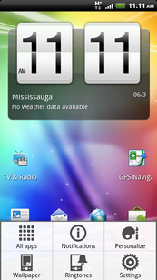 Touch Settings.