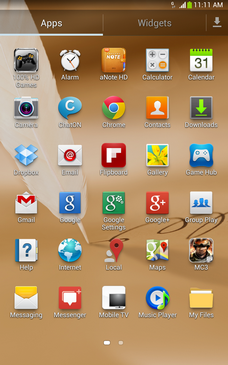 Touch Email.