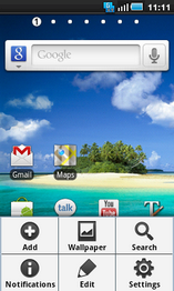 Touch Settings.