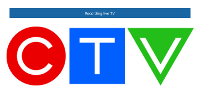 Only live TV can be recorded. A message will appear when pressing record during a Restart program.