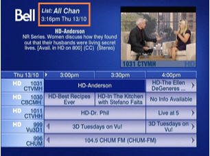 How can you access HD channel guides?