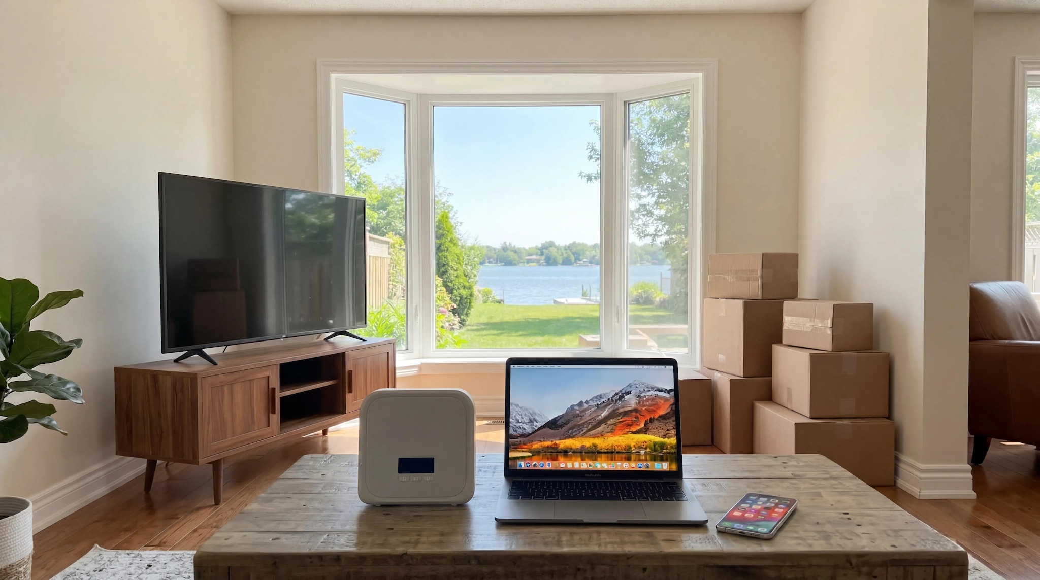 Moving support: Internet & connectivity
