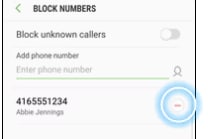 Remove phone number
