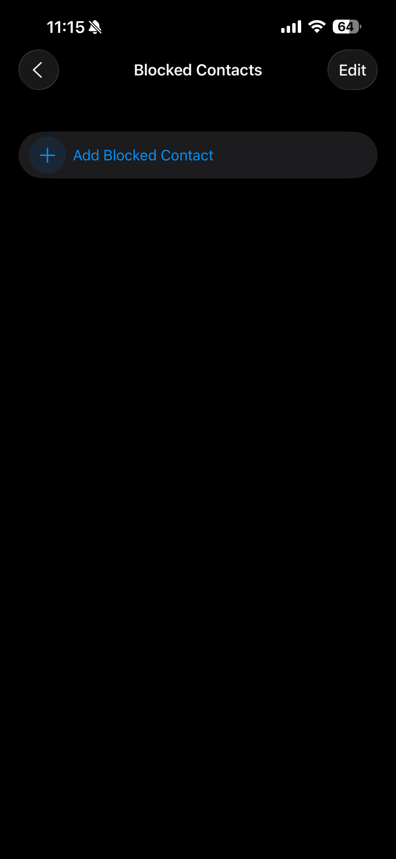 The contact has been removed from the block list.