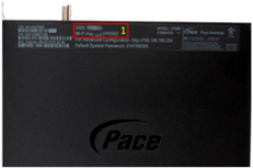 Credentials location on device
