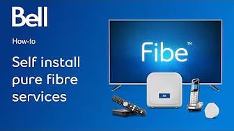 How to install Bell Pure Fibre Services