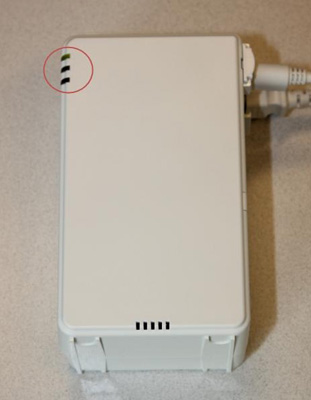 UPS-1215 indicator lights