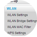 Click WLAN Settings.