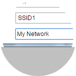 Enter the new SSID (e.g. My Network).
