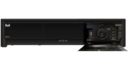 Turn on your TV and your HD PVR receiver.