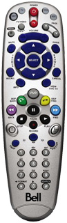 On your Satellite TV remote, press THEMES.