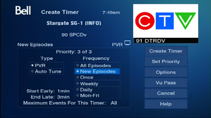 To record all new episodes of the program, select New Episodes.
