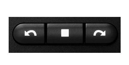 Use the skip forward and skip back buttons to skip forward or back by a full day.