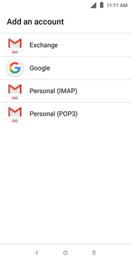 Touch Personal (IMAP).