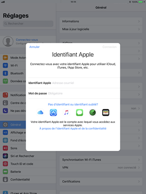 comment creer compte icloud sur ipad