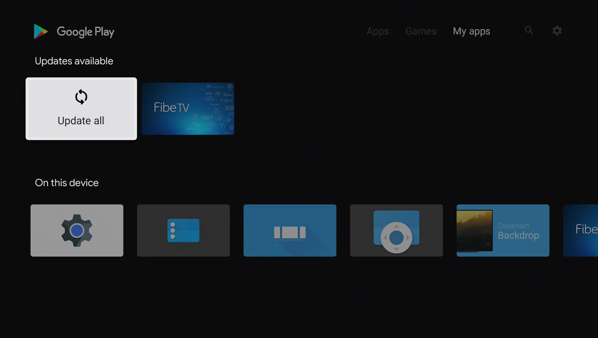 Navigate to the main menu and select On Demand.