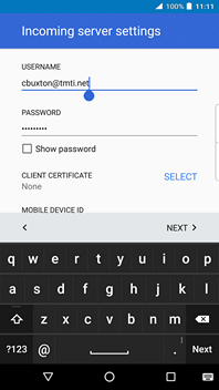 How To Add A Microsoft Exchange Email Account On My Blackberry Dtek50