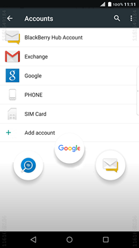 How To Add A Webmail Account On My Priv By Blackberry Gmail