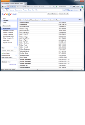 How to transfer blackberry address book