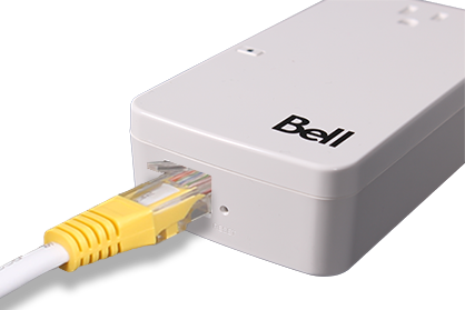 Reconnect the powerline adapter to the 4K Whole Home PVR using the existing Ethernet cable.