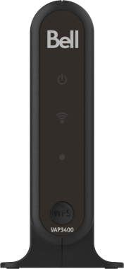 Appuyez sur le bouton WPS à lʼavant de l’émetteur sans fil. Le voyant vert situé au-dessous du symbole Wi-Fi commencera à clignoter, ce qui indique que lʼunité est en mode jumelage.