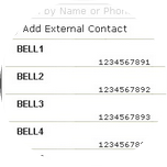 Select the contact from the Master-List.