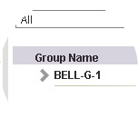 Groups assigned to the selected contact will appear in this screen.