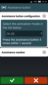 Touch Assistance number.