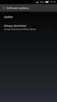 How to update the software on my Doro 824 wirelessly