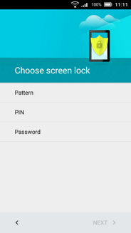 How to set up a new Doro 824 using the setup wizard