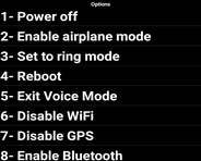 Scroll to Exit Voice Mode.
