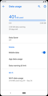 How To Manage The Data Usage On My Google Smartphone
