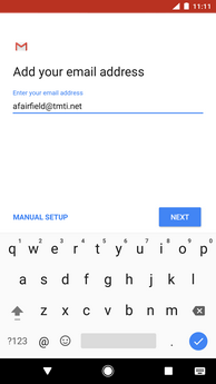 How to add a Microsoft Exchange email account on my Google Pixel
