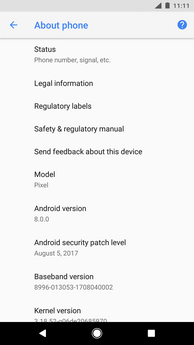 google pixel check own number