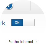 Set your Primary Wi-Fi network to the ON (or OFF) position near the top of the screen.