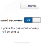Turn ON Password recovery.
