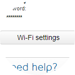 Click on the Wi-Fi settings button.