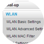Select WLAN Basic Settings.