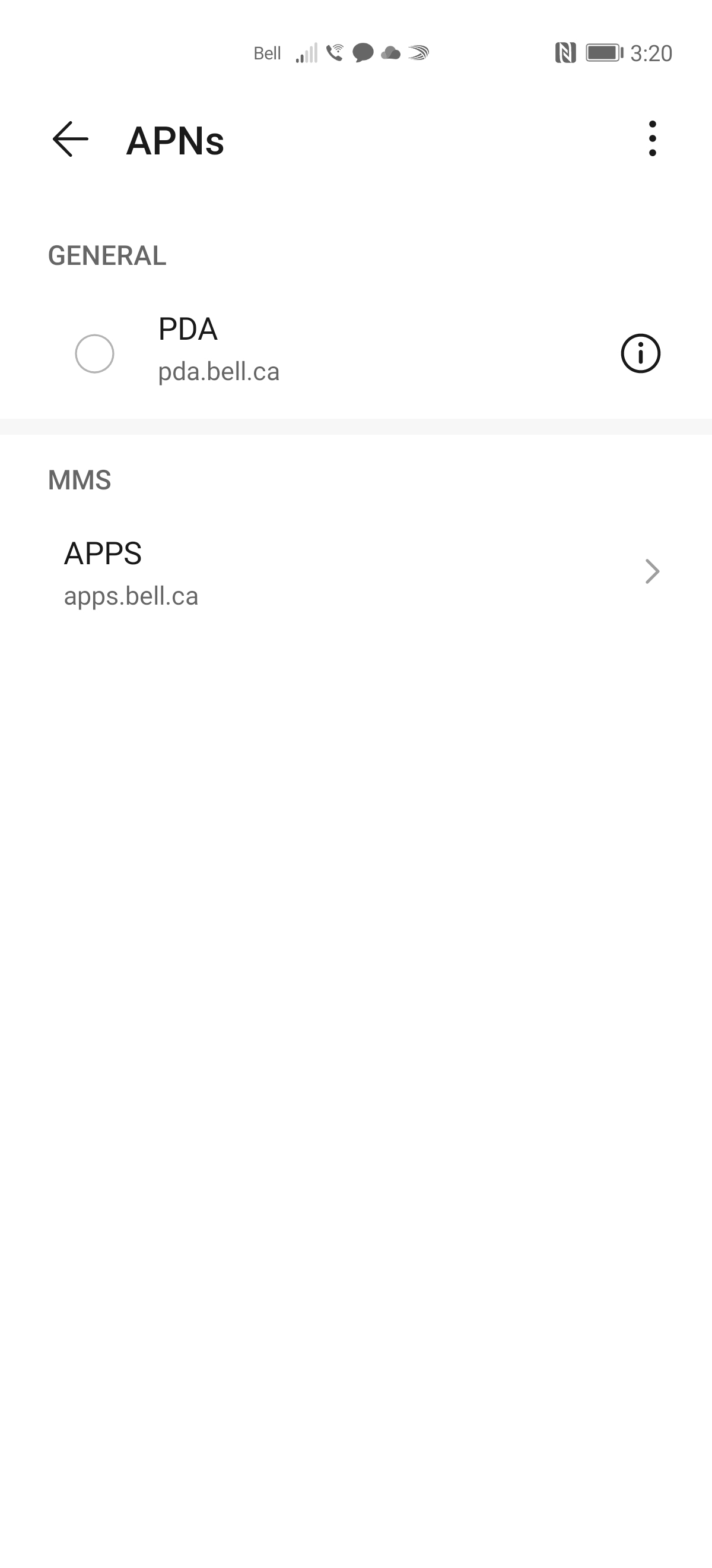 Touch Reset to default.