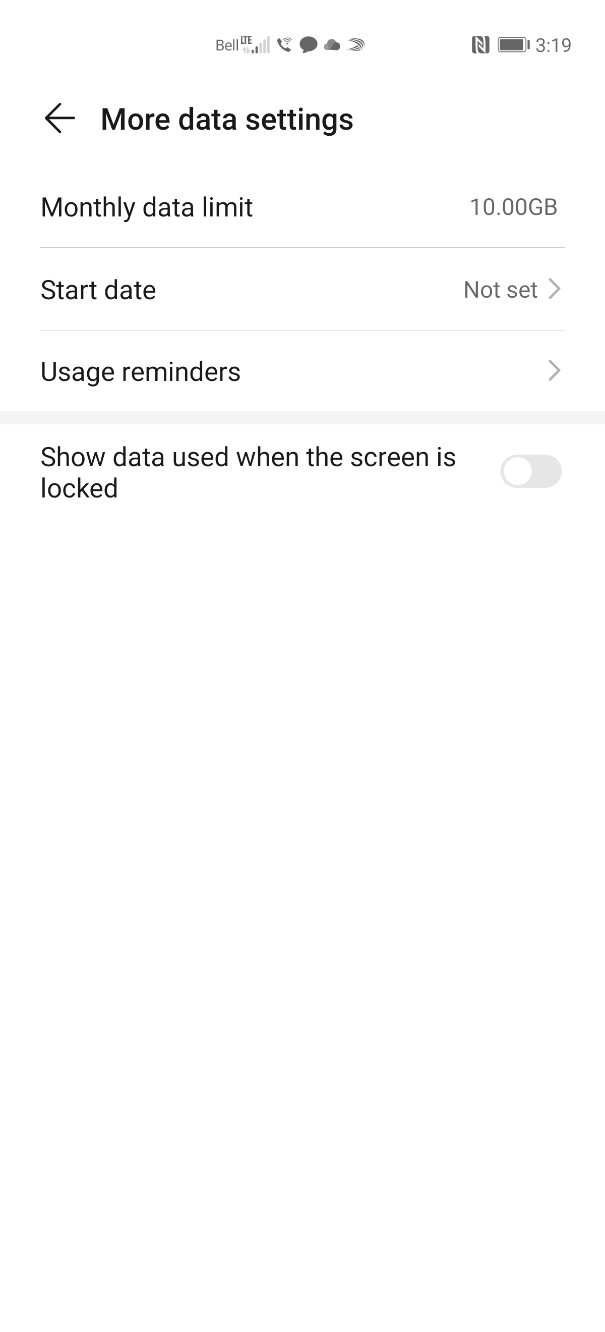 Enter the data available.