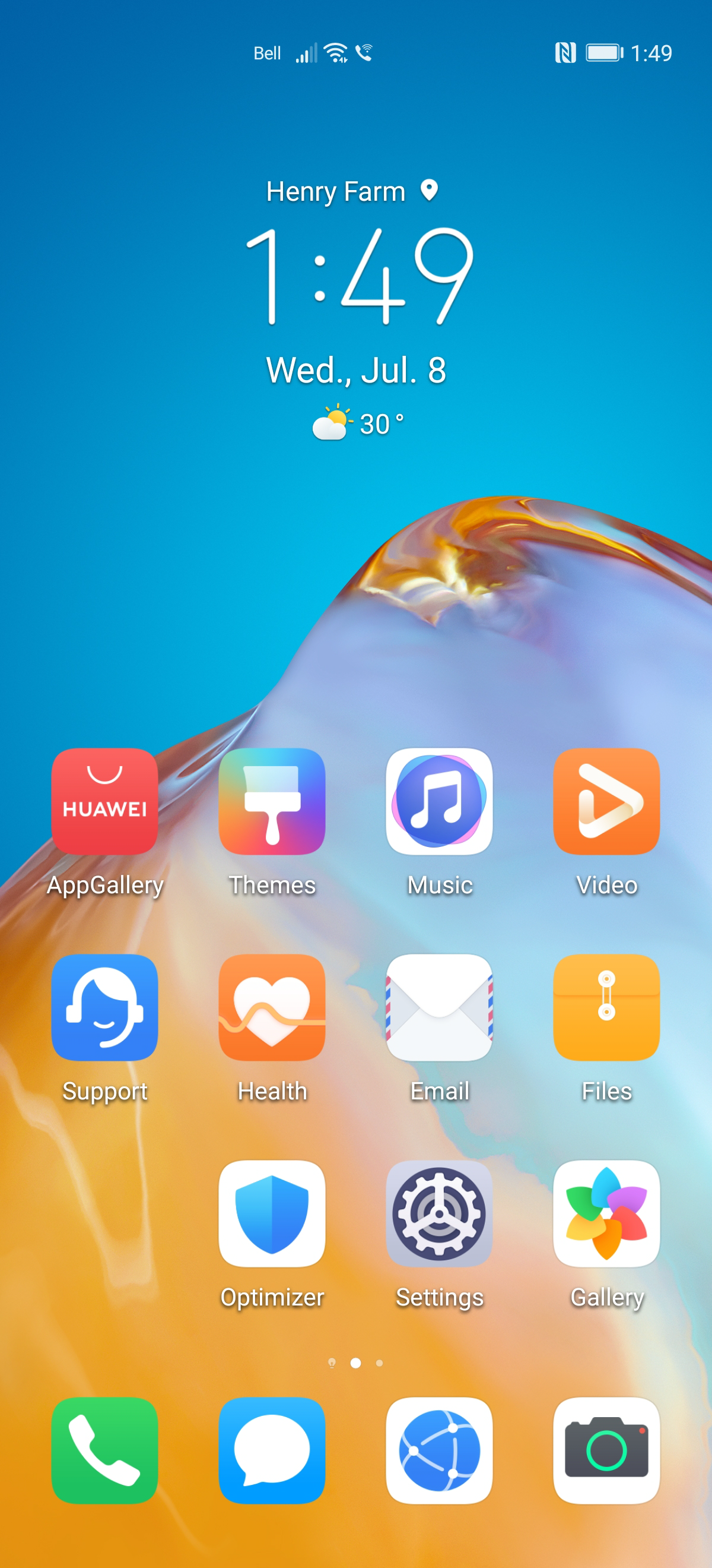 Touch Settings.