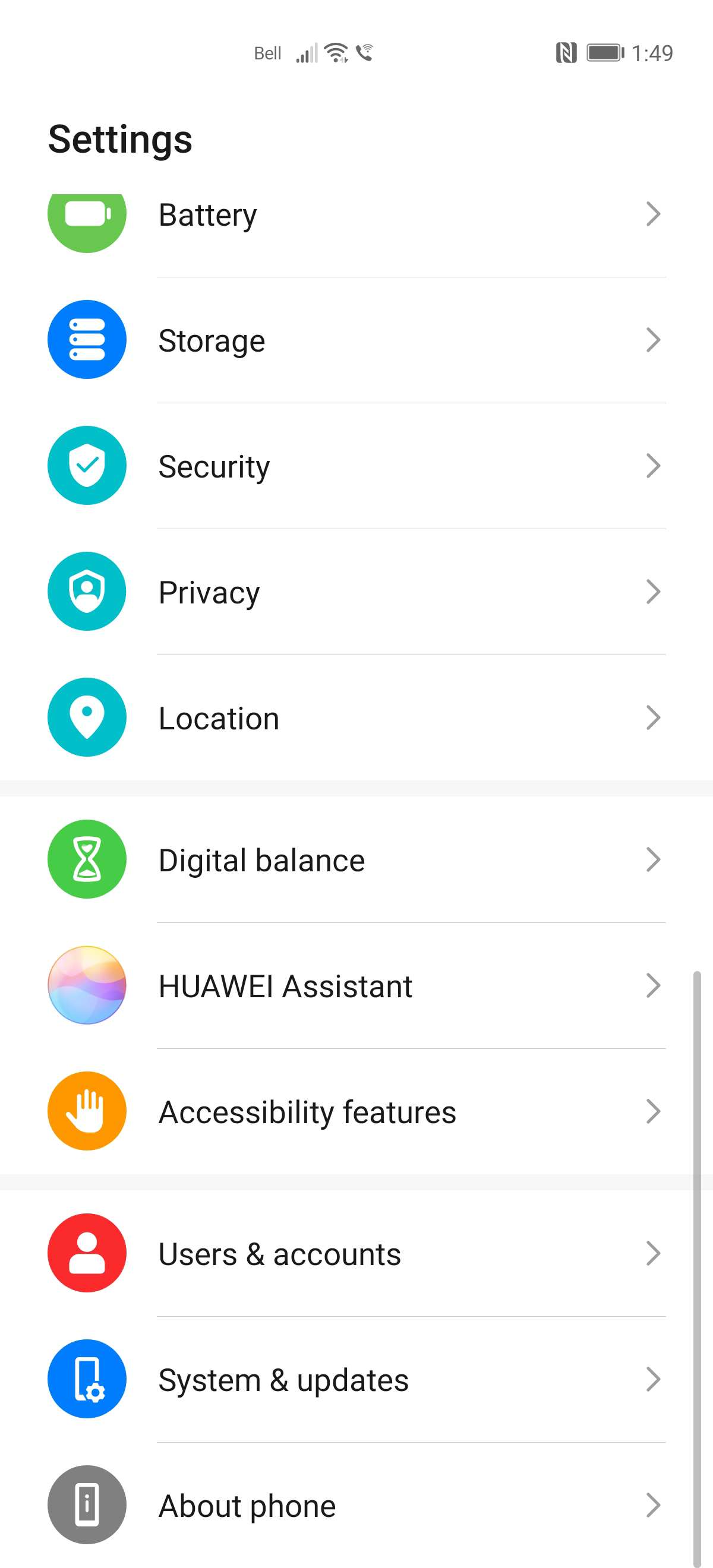 Touch Mobile network.