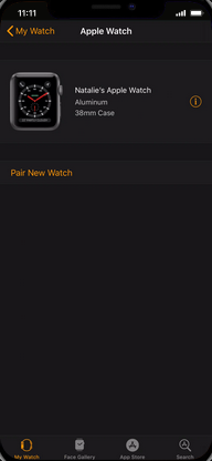 Your Apple Watch is now activated and paired to your iPhone.