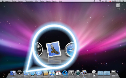 Dans Mac OS 10.5, cliquez sur Courriel.