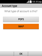 Select IMAP.