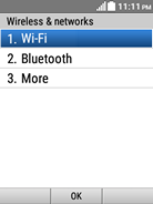 Select Wi-Fi.