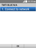Select Connect to network.