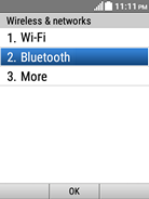 Select Bluetooth.