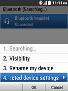 Select Selected device settings.