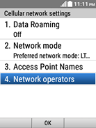 Select Network operators.